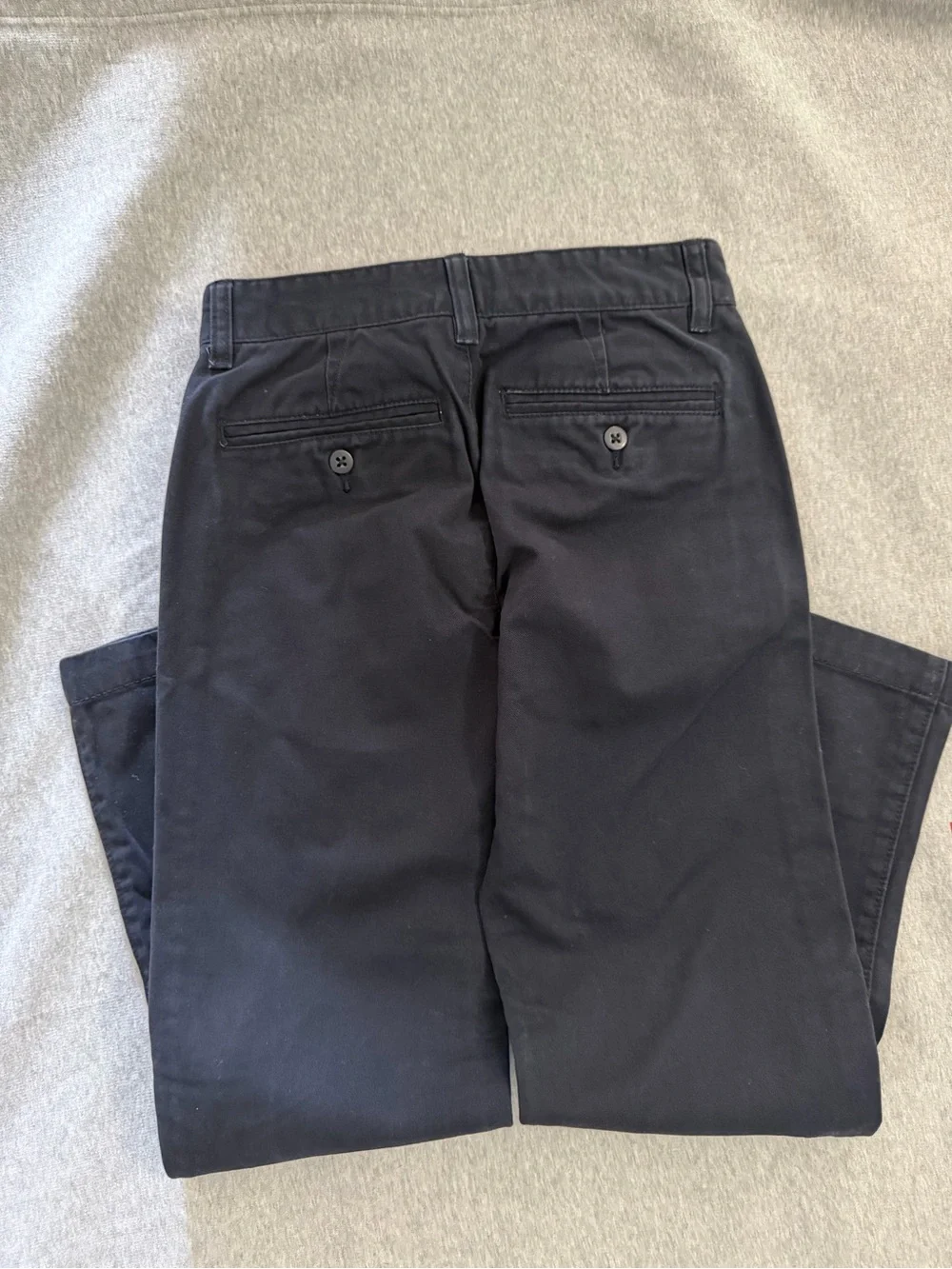Gap Kids Boys Uniform Stretch Straight Chino Pants - Navy - Size 10 Regular